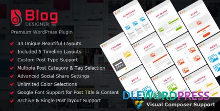 Blog Designer PRO for WordPress