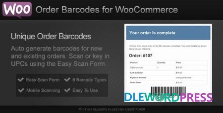 Order Barcodes for WooCommerce