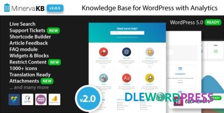 MinervaKB V2.0.9 NULLED – Knowledge Base For WordPress With Analytics