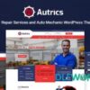 Autrics Car Services and Auto Mechanic WordPress Theme