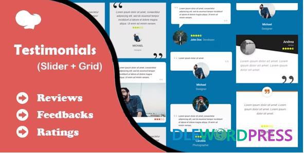 Testimonials Slider and Grid for WPBakery Page Builder