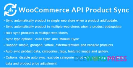 WooCommerce API Product Sync with Multiple WooCommerce Stores Shops v2.2.0