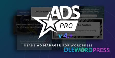 Ads Pro Plugin V4.4.2 NULLED – Multi-Purpose WordPress Advertising Manager