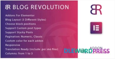 Blog Revolution for Elementor WordPress Plugin v1.0 3 Blog Revolution for Elementor WordPress Plugin