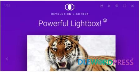 Revolution Lightbox Wordpress Plugin