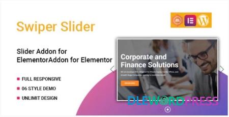 Swiper Slider Widget for Elementor