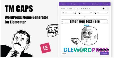 TM CAPS v1.3 – WordPress Meme Generator For Elementor