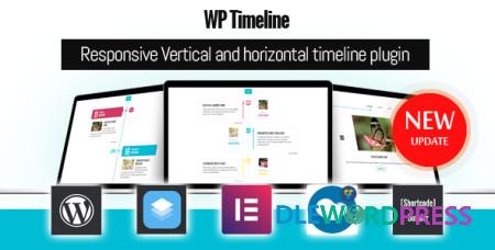 WP Timeline v3.6.3 – Responsive Vertical and Horizontal timeline plugin