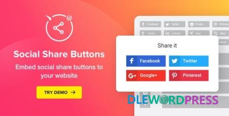 Social Media Share Buttons for WordPress v1.6.0 3 Social Media Share Buttons for WordPress
