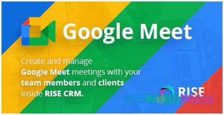 Google Meet Integration for RISE CRM v1.0.0