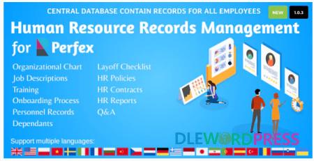HR Records for Perfex CRM v1.0.3