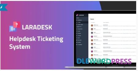 Laradesk v1.1.2 - Helpdesk Ticketing System 3 Laradesk
