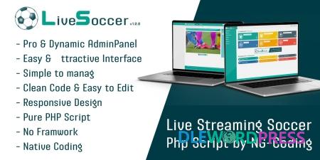 Live Stream Soccer CMS v1.0 3 Live Stream Soccer CMS