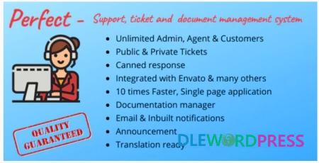 Perfect Support ticketing And document management system