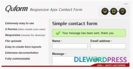 Quform v2.5.2 – Responsive Ajax Contact Form