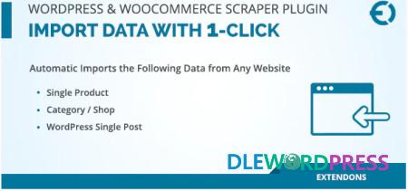 WordPress And WooCommerce Scraper Plugin