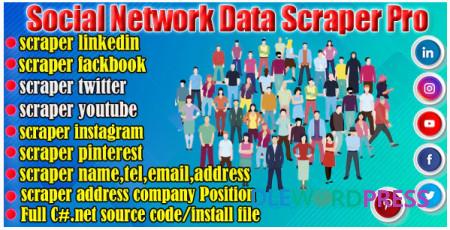 Social Network Data Scraper