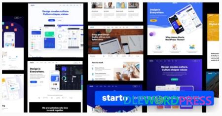 Starto V1.9.1 NULLED | Saas Software Startup WordPress 3 Starto
