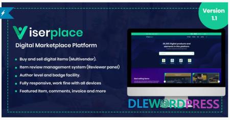 ViserPlace v1.1 - Digital Marketplace Platform - nulled 3 ViserPlace