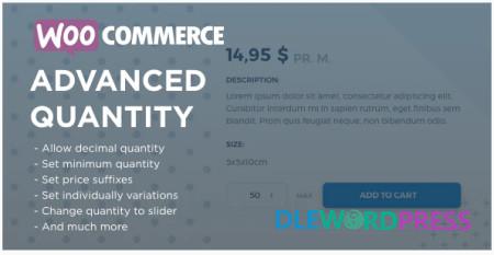 WooCommerce Advanced Quantity v3.0.4 3 WooCommerce Advanced Quantity