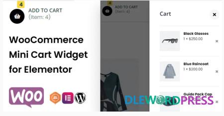 WooCommerce Mini Cart Widget for Elementor