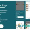 foodie delivery boy for foodie multirestaurants flutter app