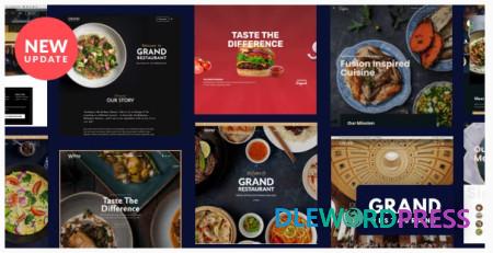 Grand Restaurant V6.5.7 NULLED – WordPress Theme