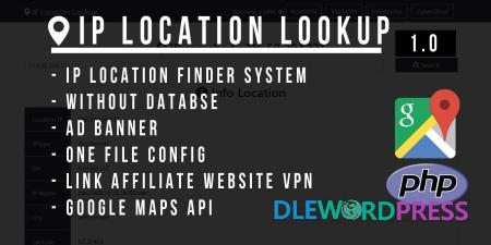 IP Location Lookup PHP Script