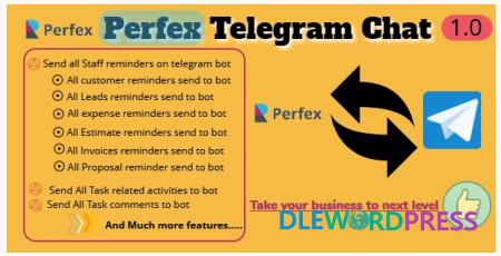 Perfex CRM and TelegramBot Chat Module