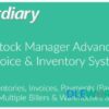 stock manager advance invoice inventory system