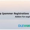 stop spammer registrations addon for sngine v2