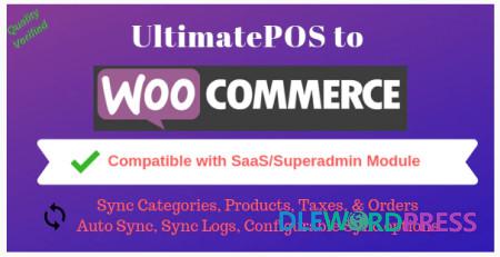 UltimatePOS to WooCommerce Addon