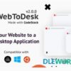 webtodesk convert your website to a native desktop application
