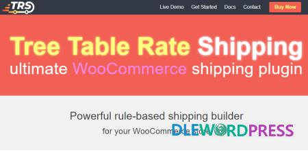 Woocommerce Tree Table Rate Shipping Pro