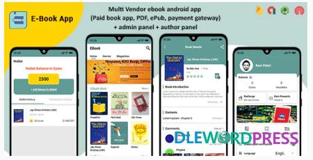 Multi-Vendor ebook Android App
