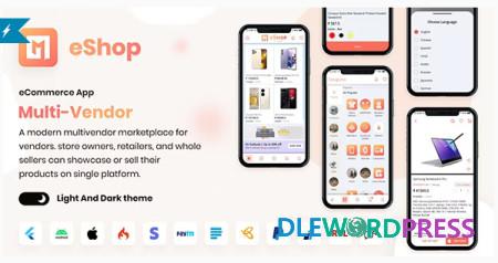 eshop flutter multi vendor ecommerce full app