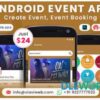 event app with material design
