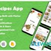 food recipes flutter app android ios