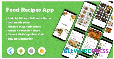 Food Recipes Flutter App