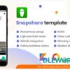 snapchatlike video story sharing network snapshare android admob
