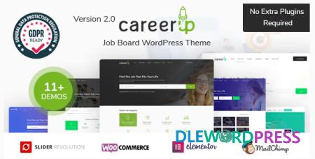 CareerUp V2.3.30 NULLED – Job Board WordPress Theme
