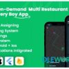 delivery app multiple restaurants food ordering flutter app mealup
