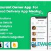 owner app for multiple restaurants food ordering flutter app mealup