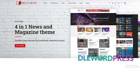 Bold News - WordPress Magazine & Newspaper Theme v1.5.0 3 Bold News