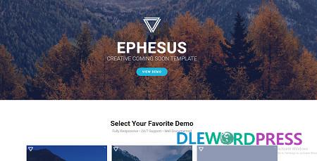Ephesus v1.3 - Creative Coming Soon WordPress Plugin 3 Ephesus