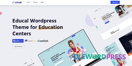 Educal – Online Courses Education WordPress Theme v1.2.6