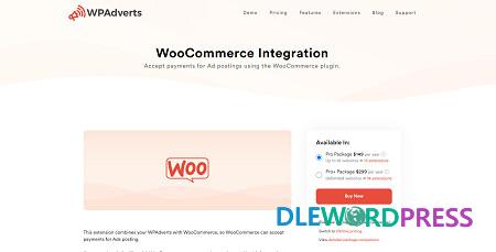 WP Adverts – Accept Payments Using WooCommerce Plugin v.1.6.2
