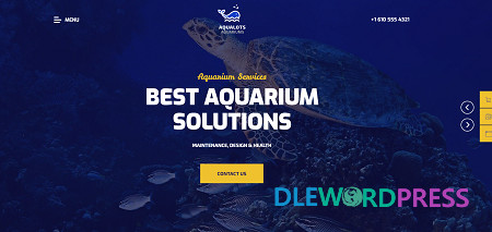 Aqualots | Aquarium Installation and Maintanance Services WordPress Theme v1.1.3.1