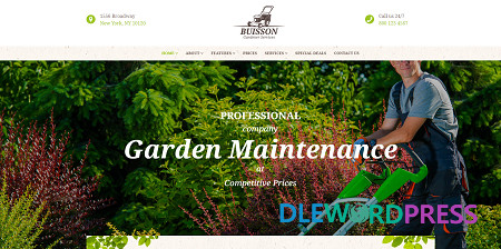 Buisson | Gardening & Landscaping Services WordPress Theme v1.1.4