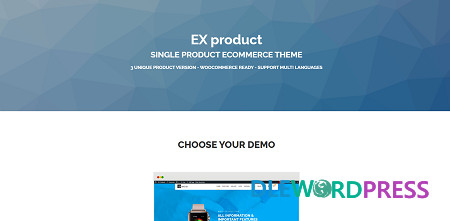 ExProduct – Single Product Theme v1.7.6